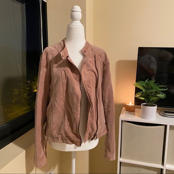 Maurices Pink Corduroy Jacket 